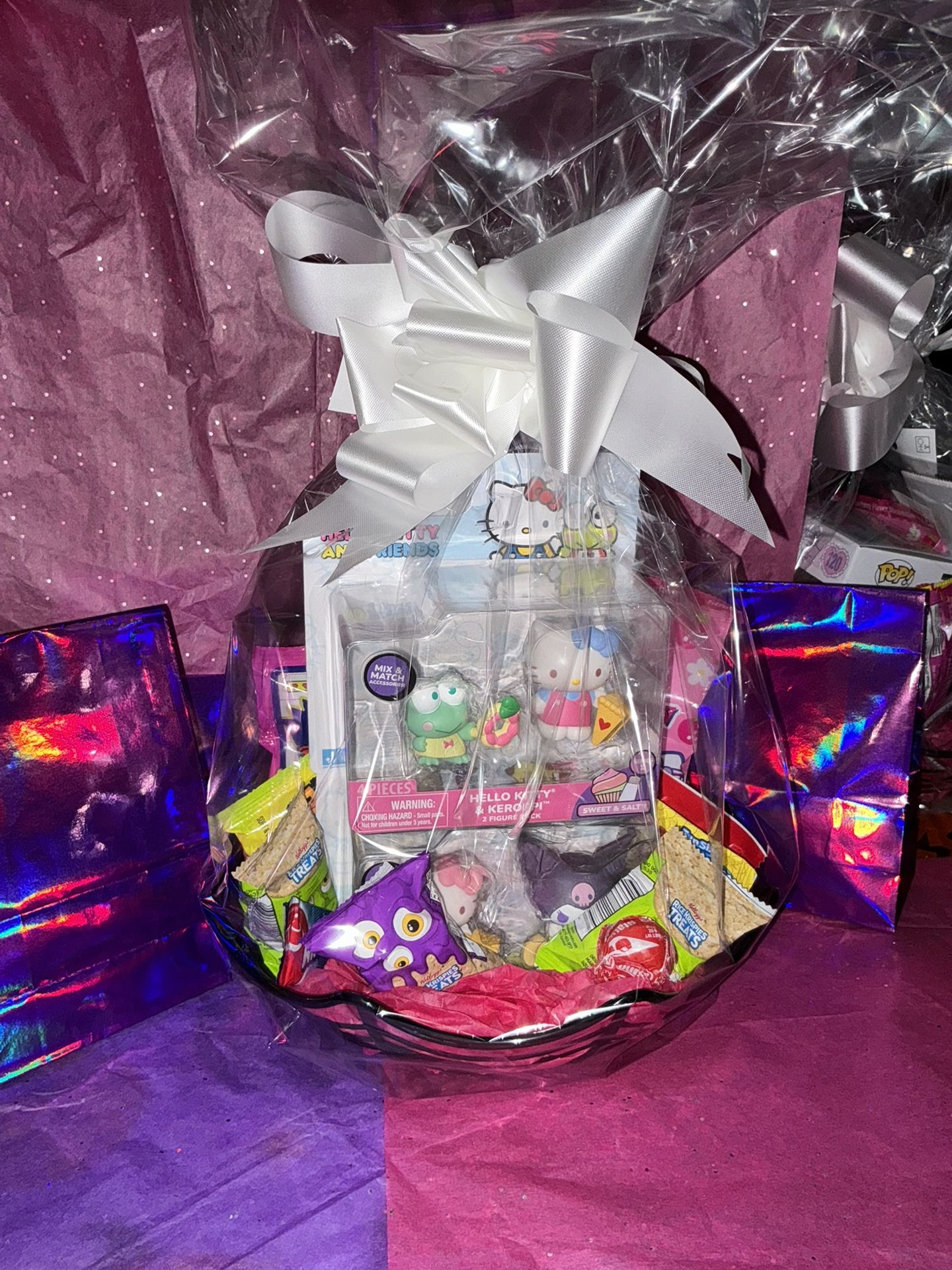 Hello Kitty and Friends Boo Basket $30