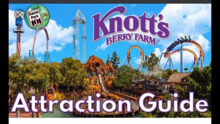 4 knottsberry farm tickets one day any day due day is 9/6.
