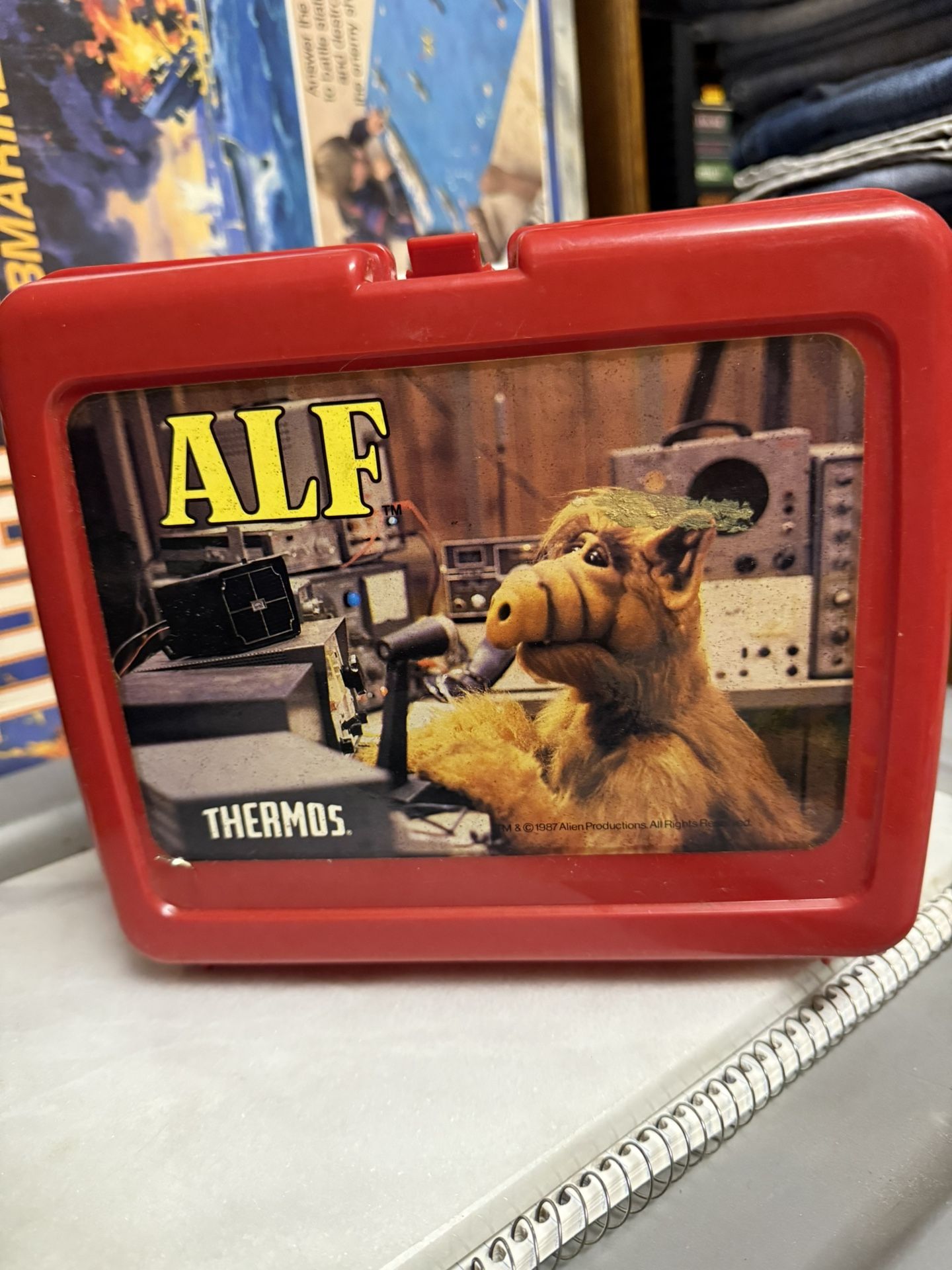 Alf Plastic Vintage Lunchbox