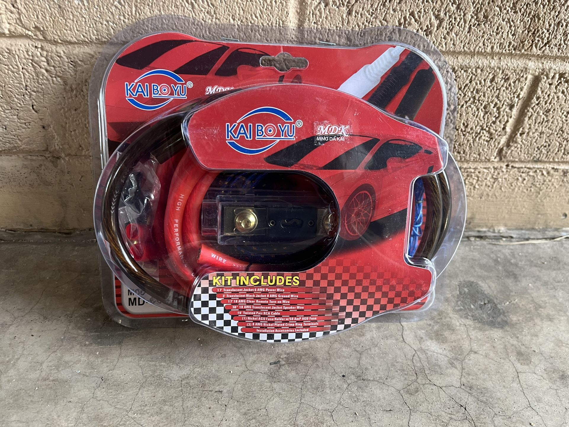 Over Sized 4 Gauge Kit With Premium RCA - $49