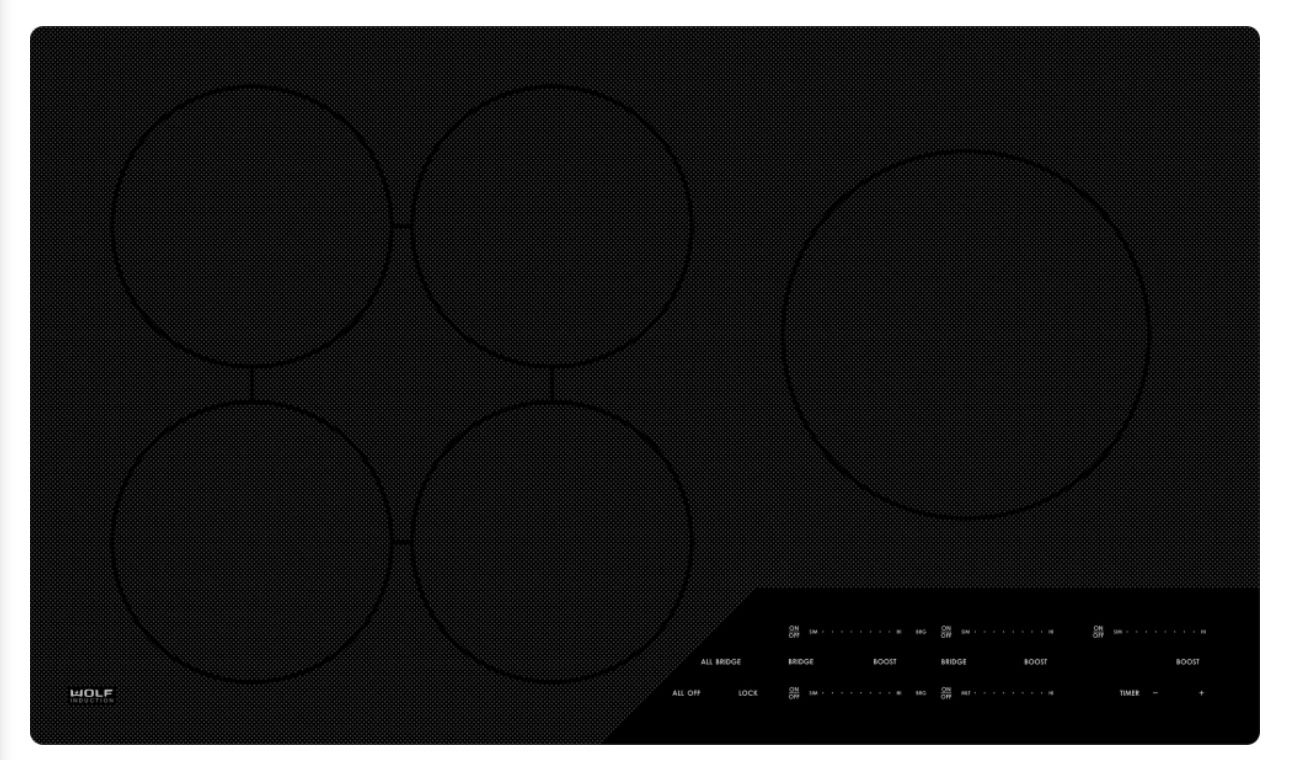 36" Contemporary Induction Cooktop Model # CI36560C/B