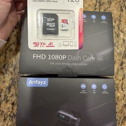 TWO Dash Cam WiFi FHD 1080P Car Cameras Plus The Memory