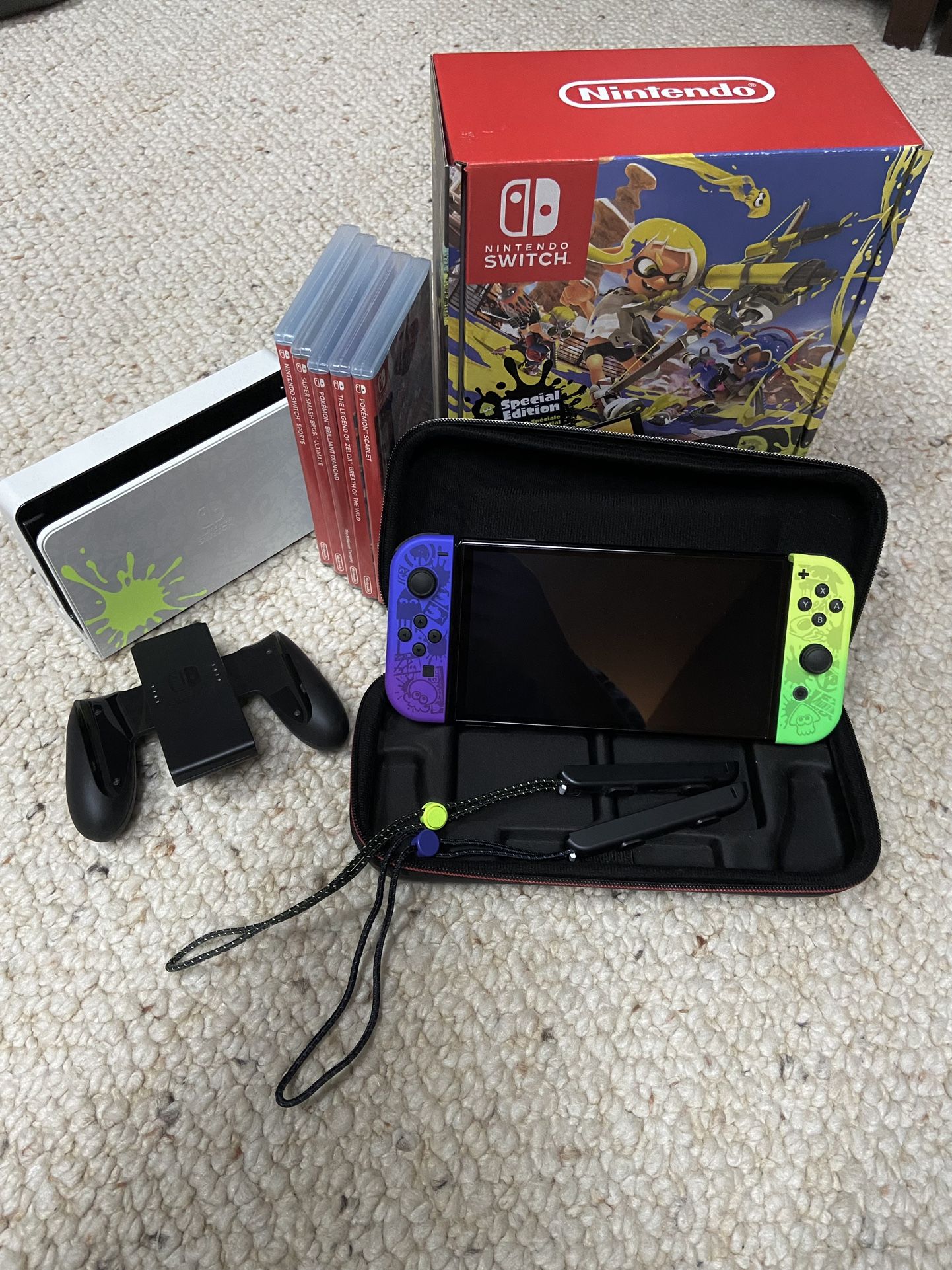 Nintendo Switch OLED Splatoon 3 Special Edition