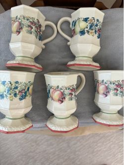Avon Sweet Country Harvest Coffee/ Tea Mug Set