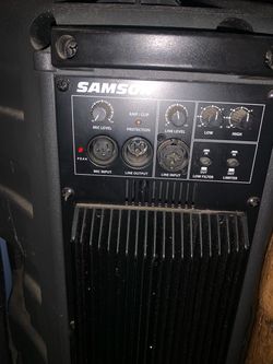 Samsung 18” powered speakers
