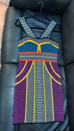 BCBG MAXAZRIA  Multi color dress.