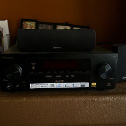 Home Theater Surround Sound System – Pioneer Elite Receiver + Definitive Technology + JBL Speakers
