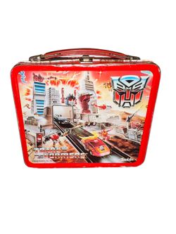 1986 Metal Vintage Transformers Lunchbox 