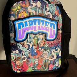 Dabtized Rick and Morty Light Up Backpack *NWT*