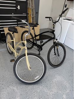 Pair of Electra bikes