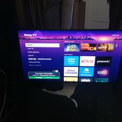 Element Roku Smart TV 40" Inch 1080p  FHD Roku TV. Model:  E2AA40R Remote control Includes 