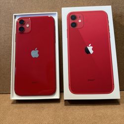 iPhone 11 64gb red T-mobile or Metro pcs 