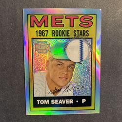 2001 Topps Archives Tom Seaver GU Pinstripe Jersey. Negotiable 