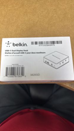 Belkin usb-c dual display dock