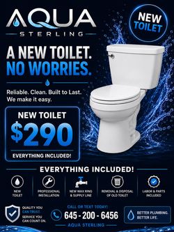 New toilet Glacier