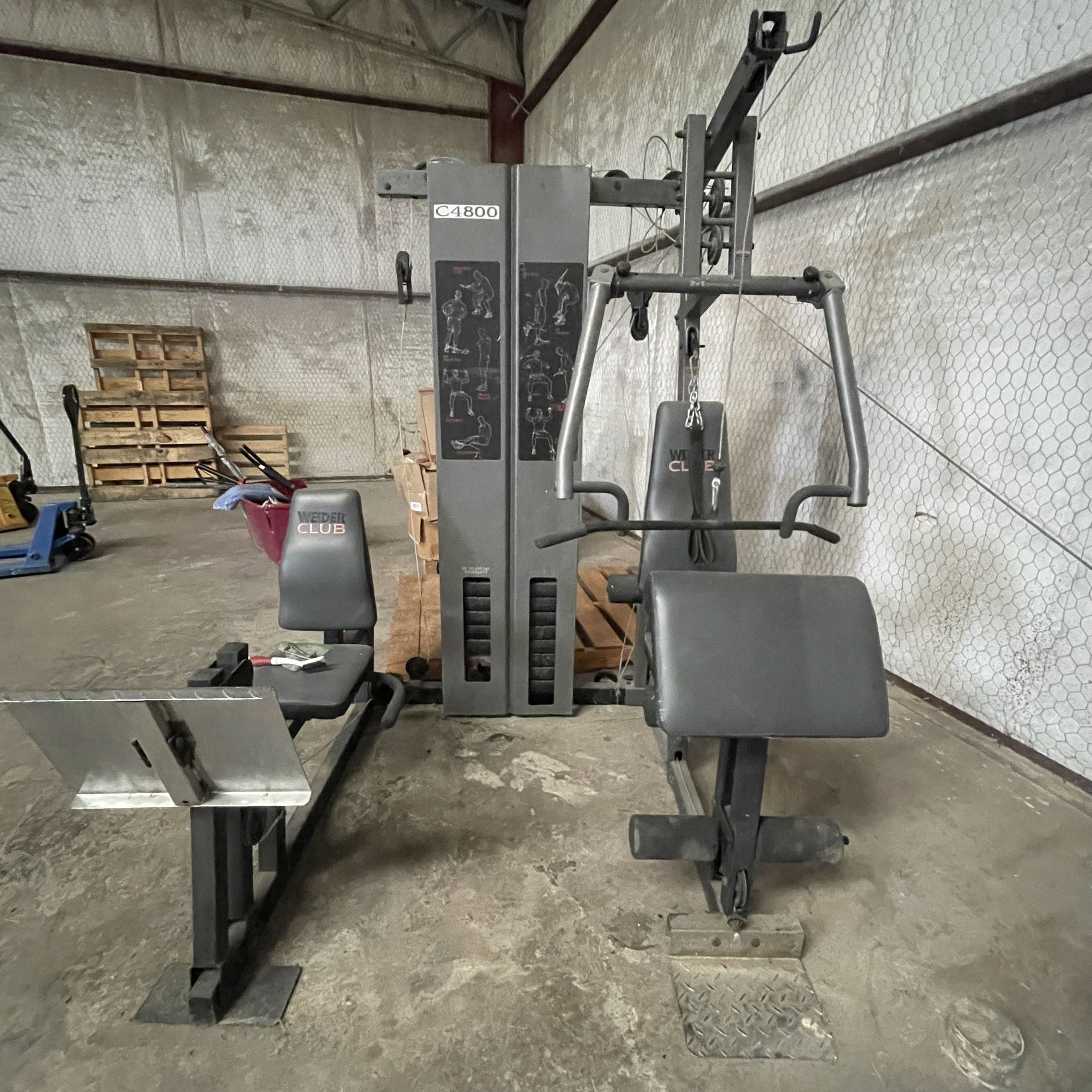 Weider C4800 Home Gym Workout Machine