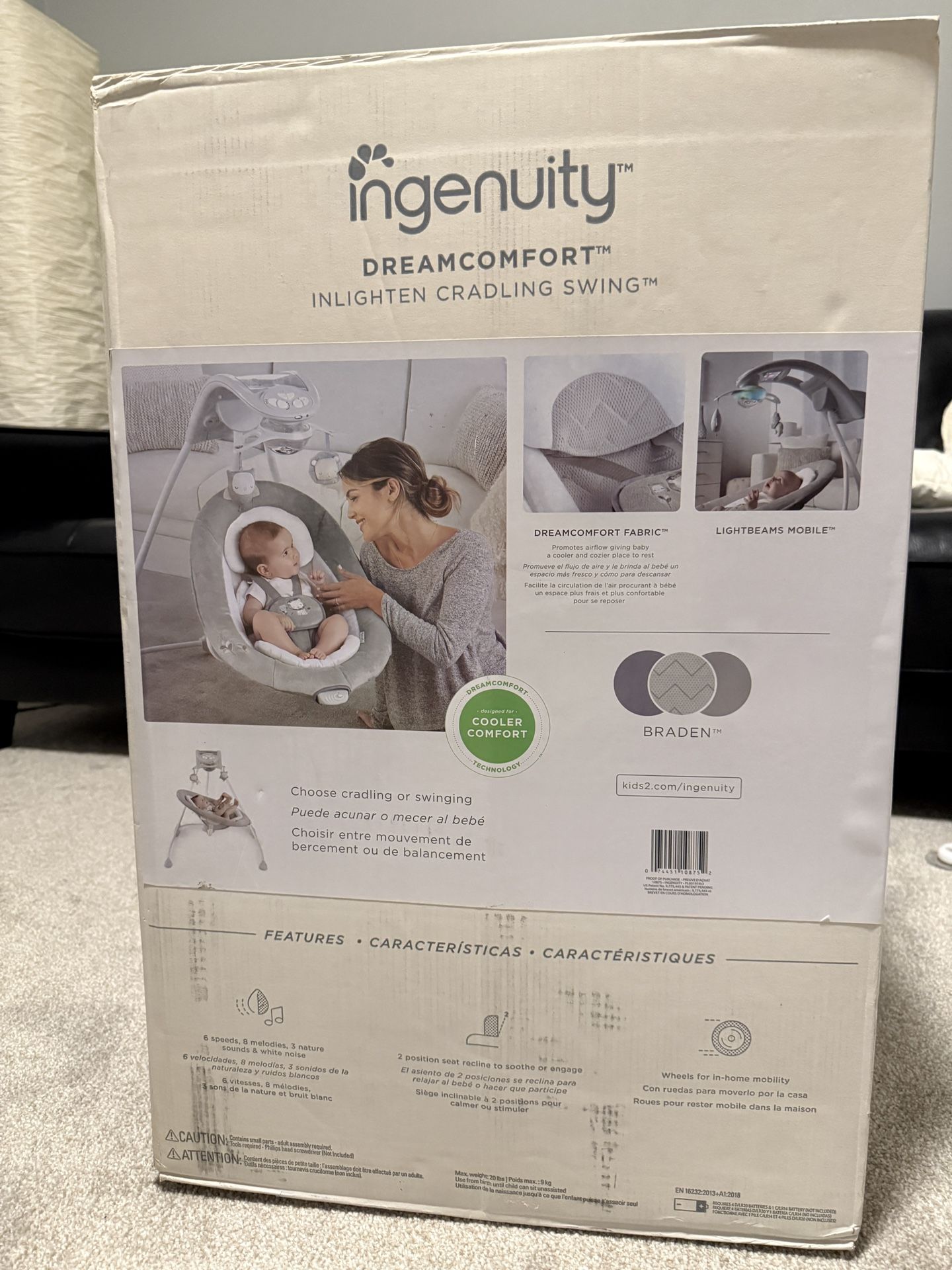 *New* Ingenuity Baby Swing