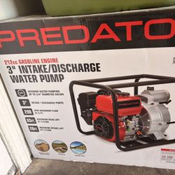 Predator 3” 212CC gas intake/discharge pump