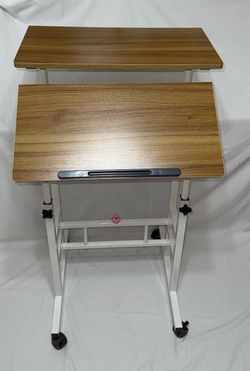 Two Level Adjustable Stand Up Desk
