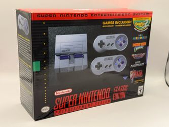 SNES Classic Mini Console w/21 games