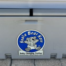 Koala Bear Care Diaper Changing Station Horizontal Wall Vintage 