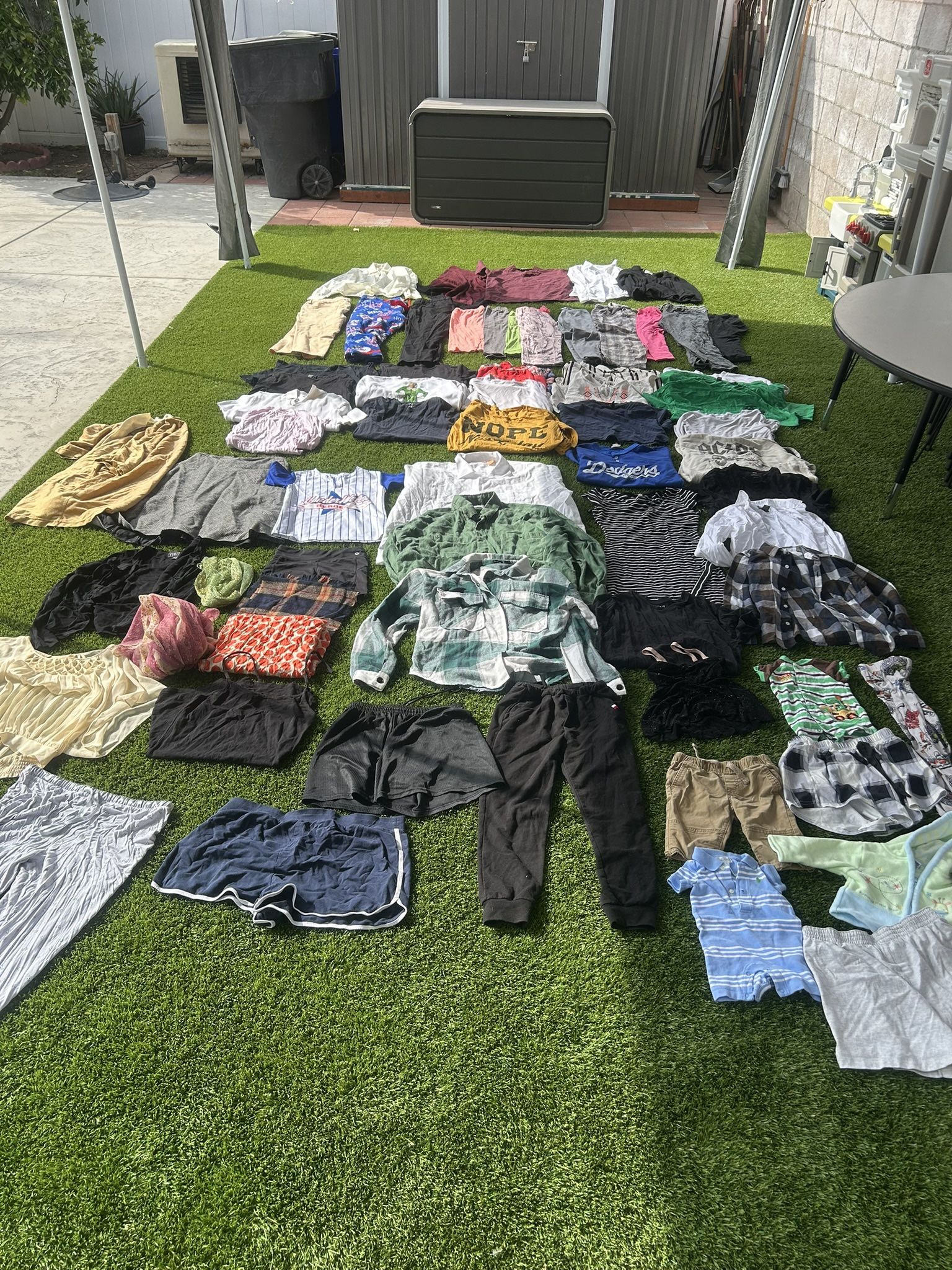 67 Pieces Mix Clothes Lot Bundle All Sizes 