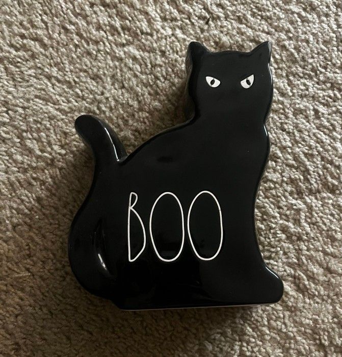 Rea dunn Halloween Cat Decor