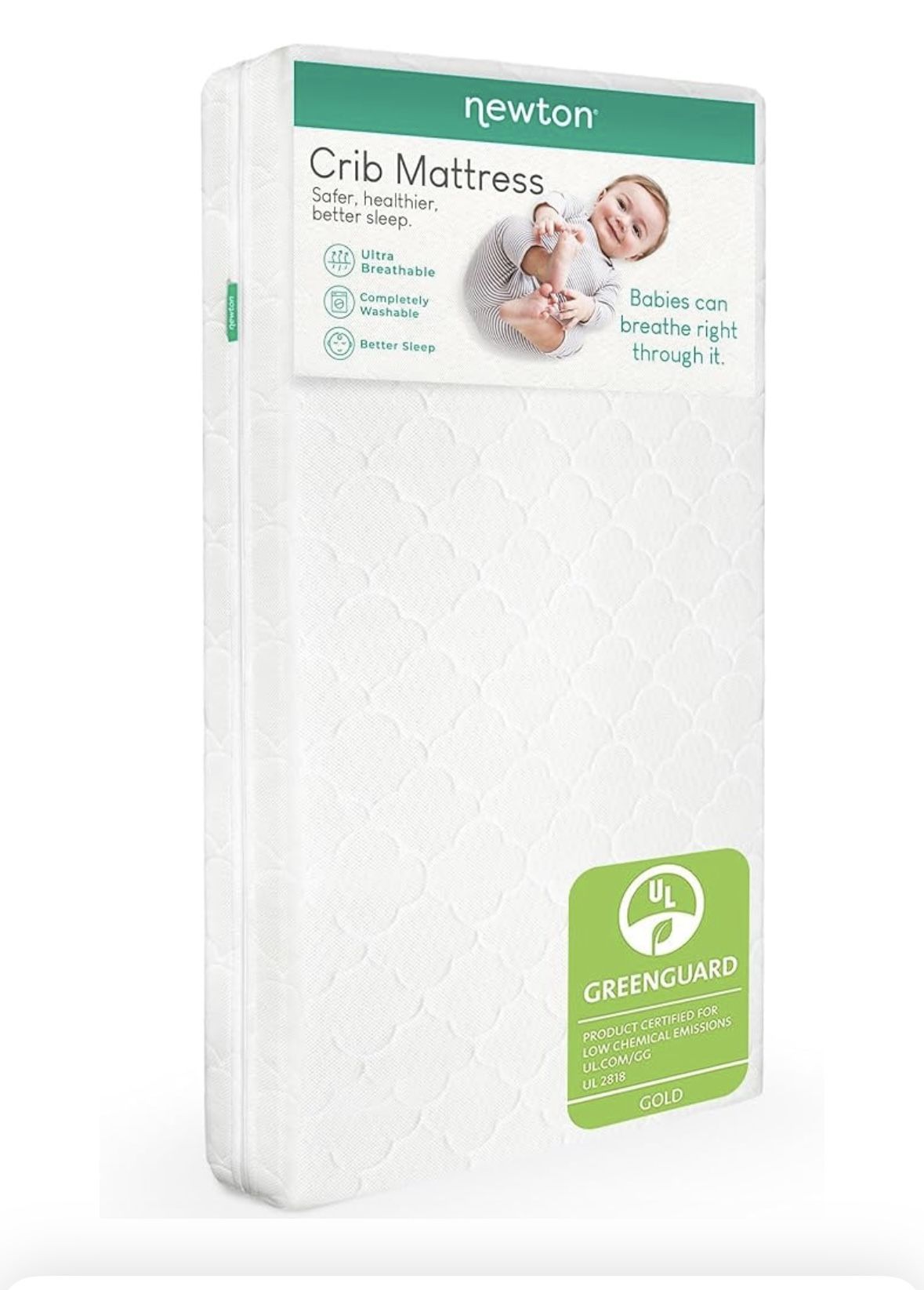 Newton Baby Crib Mattress and Toddler Bed Ultra-Breathable