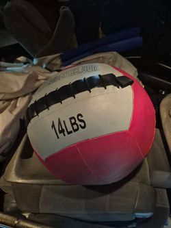14lbs weight medicine ball