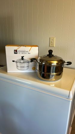 1 Tier Stainless Steel Steamer Pot