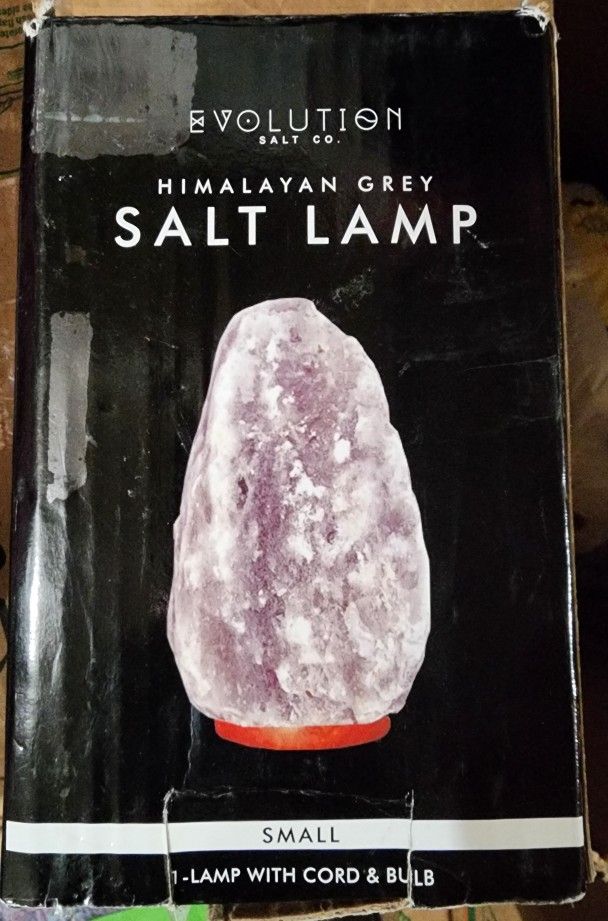 Evolution Salt Co. Himalayan Grey Salt Lamp