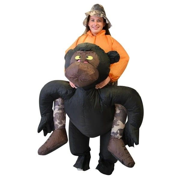 Riding Gorilla Inflatable Costume 