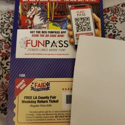 La Fair Tickets&book Coupons For $10 Each