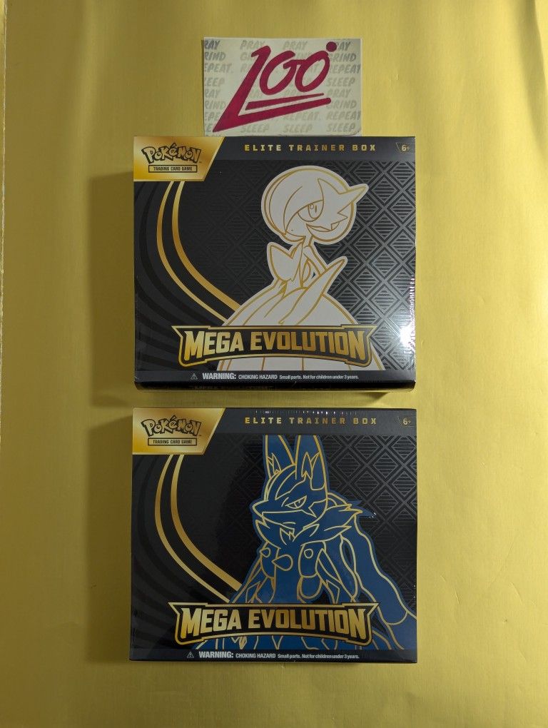 Mega evolution Gardevoir ETB/ Lucario ETB 
