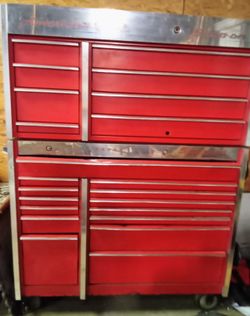 Snap on tool box