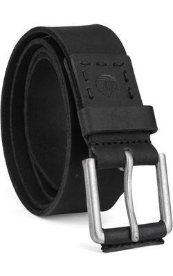 Timberland Black Leather Belt ( Size 26-28 )