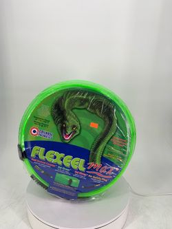 Coilhose Pneumatics Flexeel Max Hose, 3/8" x 100', Industrial Interchange, Green PFX6100GS15XS