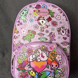 TokiDoki  Unicorn Floral Mini Backpack 