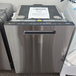 Profile 24 in. Built-In Top Control Dishwasher in Fingerprint Resistant Stainless wl Stainless Tub UltraFresh, 42 dBA