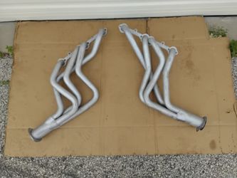 Nice Set Black Jack Performance Headers OEM For Small Block Chevy Motors Very Clean Like New.