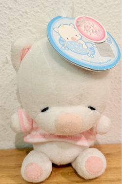 Vintage Jinsung Foody Mini Plush Keychain