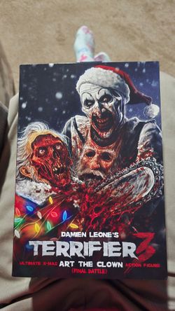NECA Terrifier 3 Ultimate X-Mas Art the Clown Action Figure