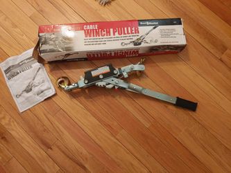 Haul Master 8000 lb capacity winch puller