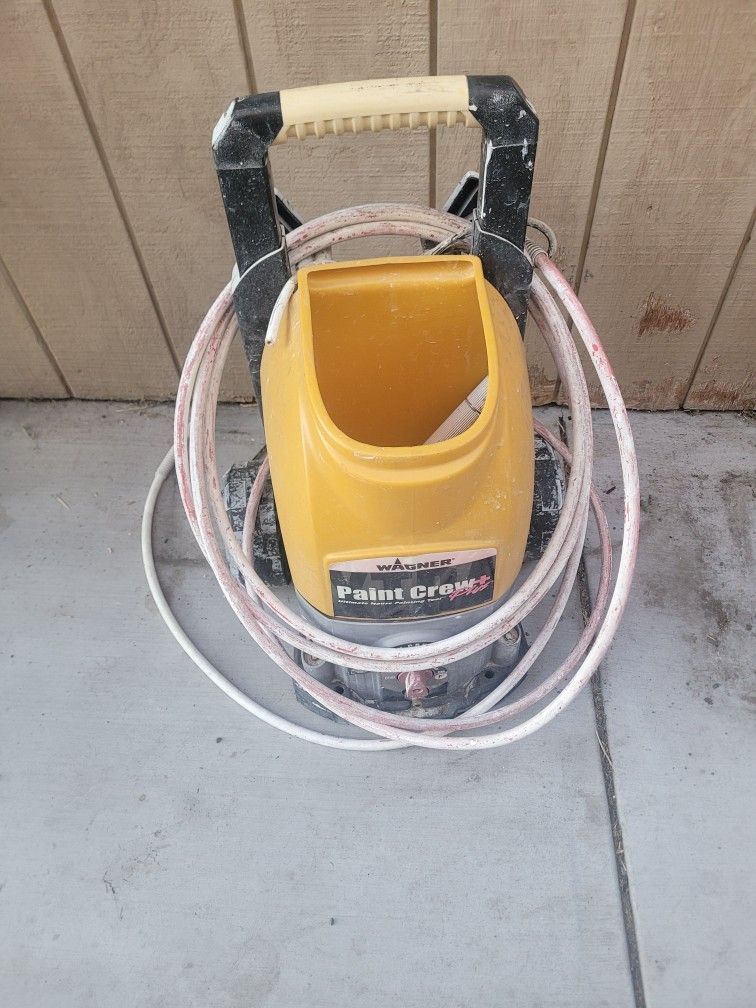 Wagner paint crew plus. Airless paint sprayer. 