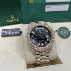 VVS Moissanite Watch 