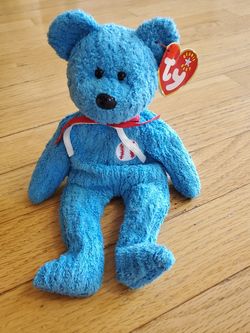Addison the Bear. - TY Beanie Baby. PERFECT TAG!