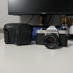 Asahi Pentax K1000 Camera with  Pentax 50mm f2 Lens - Tested 