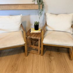 Set Of  2 Lounging Chair 