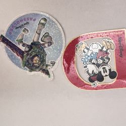 Holographic Disney AP stickers, Universal AP car Sticker 