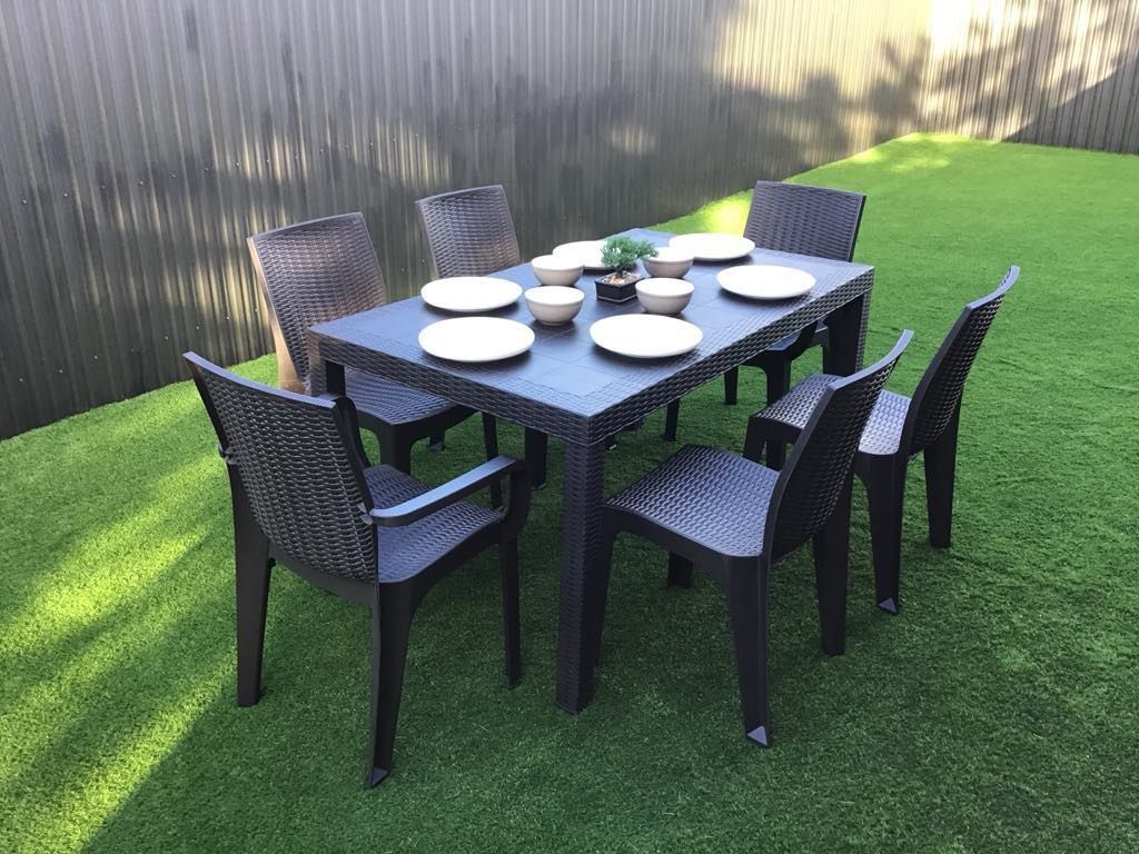 Mesa de patio No Compres Nada De Hierro